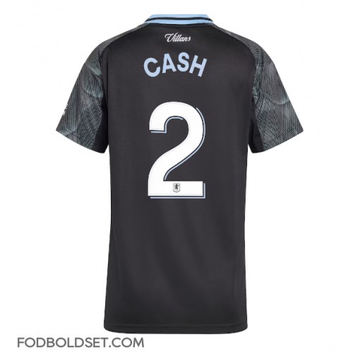 Aston Villa Matty Cash #2 Udebanetrøje Dame 2025-26 Kortærmet